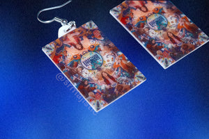 Everything Everywhere All At Once (2022) Movie Poster detailed Handmade Earrings!