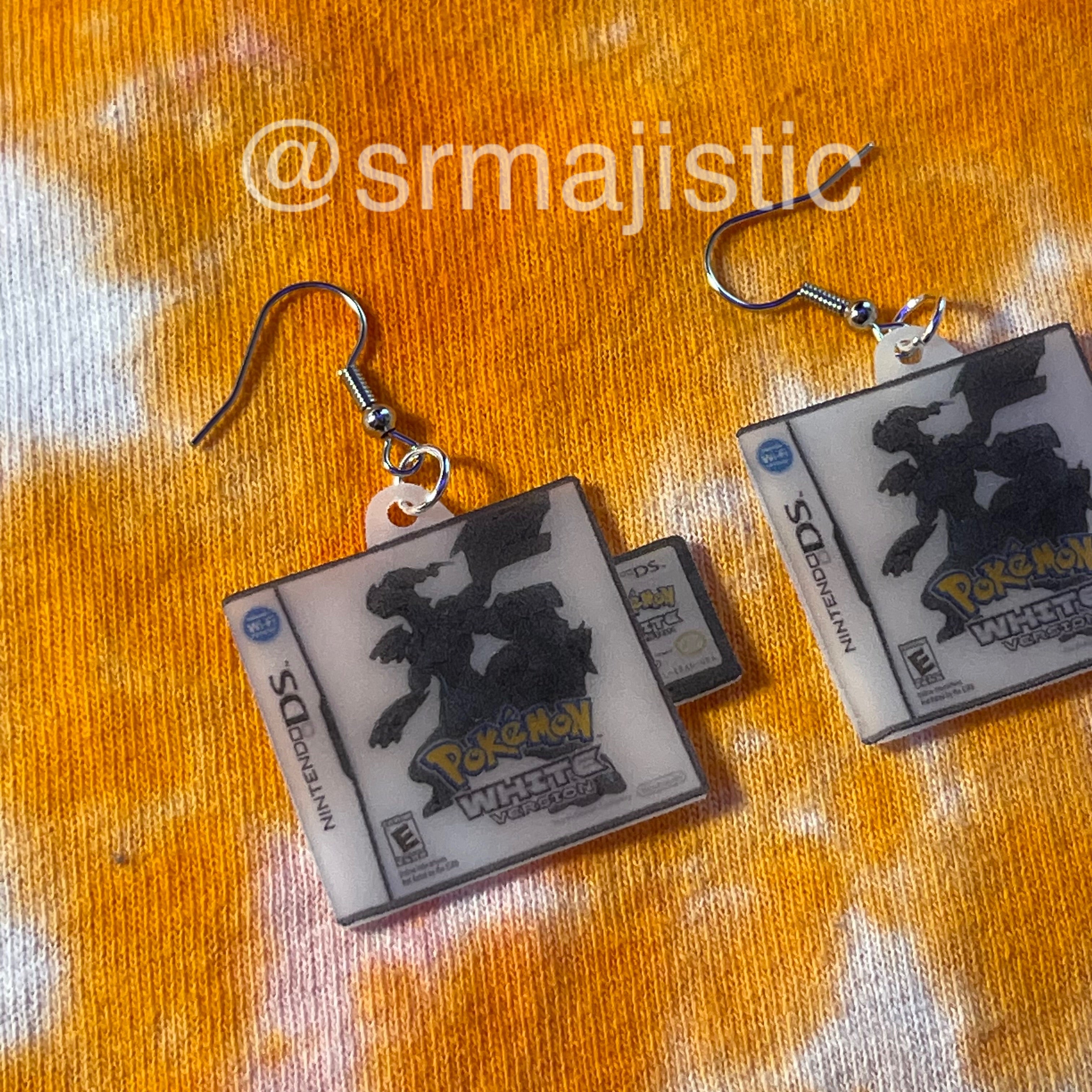 Pokémon Nintendo DS 2D detailed Handmade Earrings!