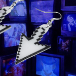 Mouse Icon Digital 2D aesthetic Handmade Earrings!