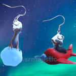 Dog of Wisdom Meme Handmade Earrings!