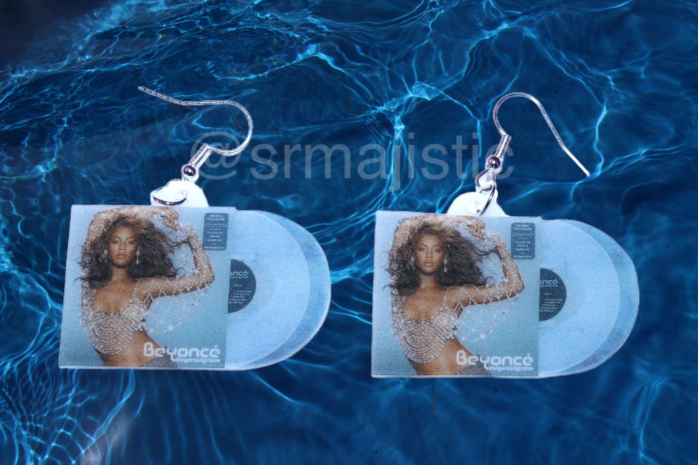 Beyoncé Complete Collection Vinyl Albums Handmade Earrings!