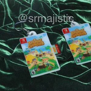 Animal Crossing New Horizons Nintendo Switch 2D Game detailed Handmade Earrings!