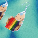 Aang Says Gay Rights Handmade Earrings!