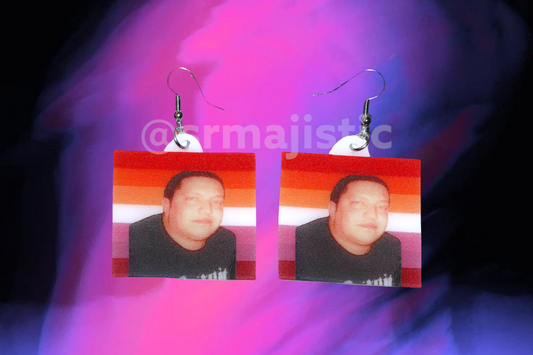 Sal Vulcano Says Gay Rights Pride Flag Handmade Earrings!