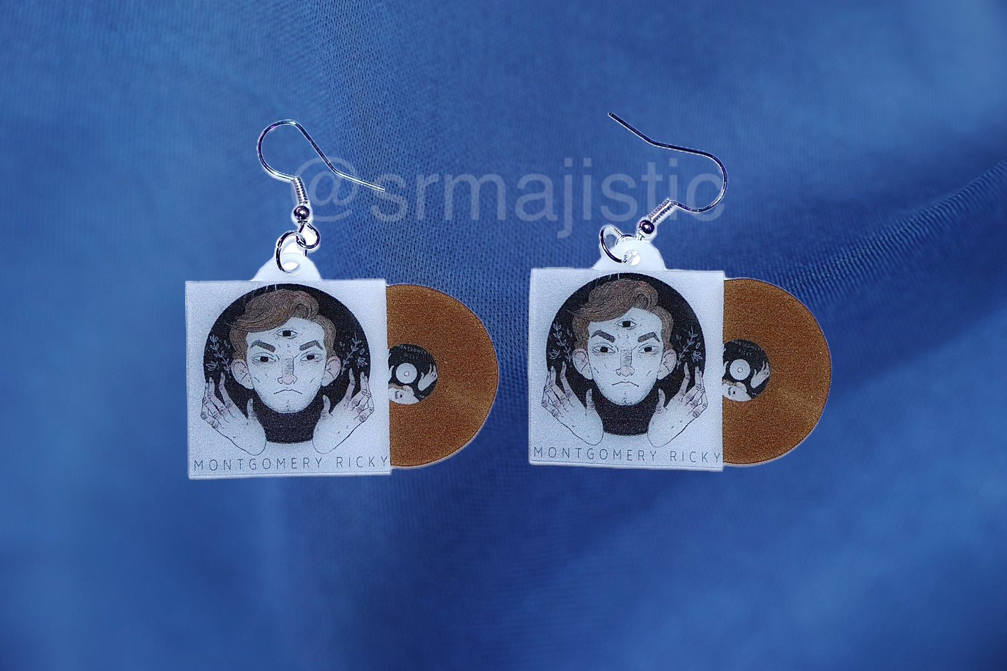 Ricky Montgomery Montgomery Ricky Vinyl Album Handmade Earrings!