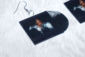 Beyoncé Renaissance Vinyl Album Handmade Earrings!