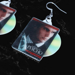American Psycho (2000) DVD 2D detailed Handmade Earrings!