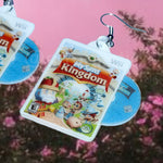 My Sims Kingdom Wii Game 2D detailed Handmade Earrings!
