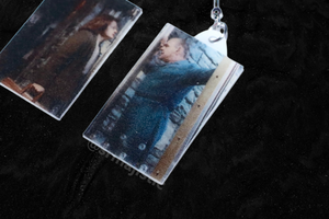 The Silence of the Lambs Split Frame Still Handmade Earrings!