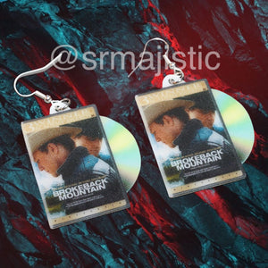 Brokeback Mountain (2005) DVD 2D detailed Handmade Earrings!