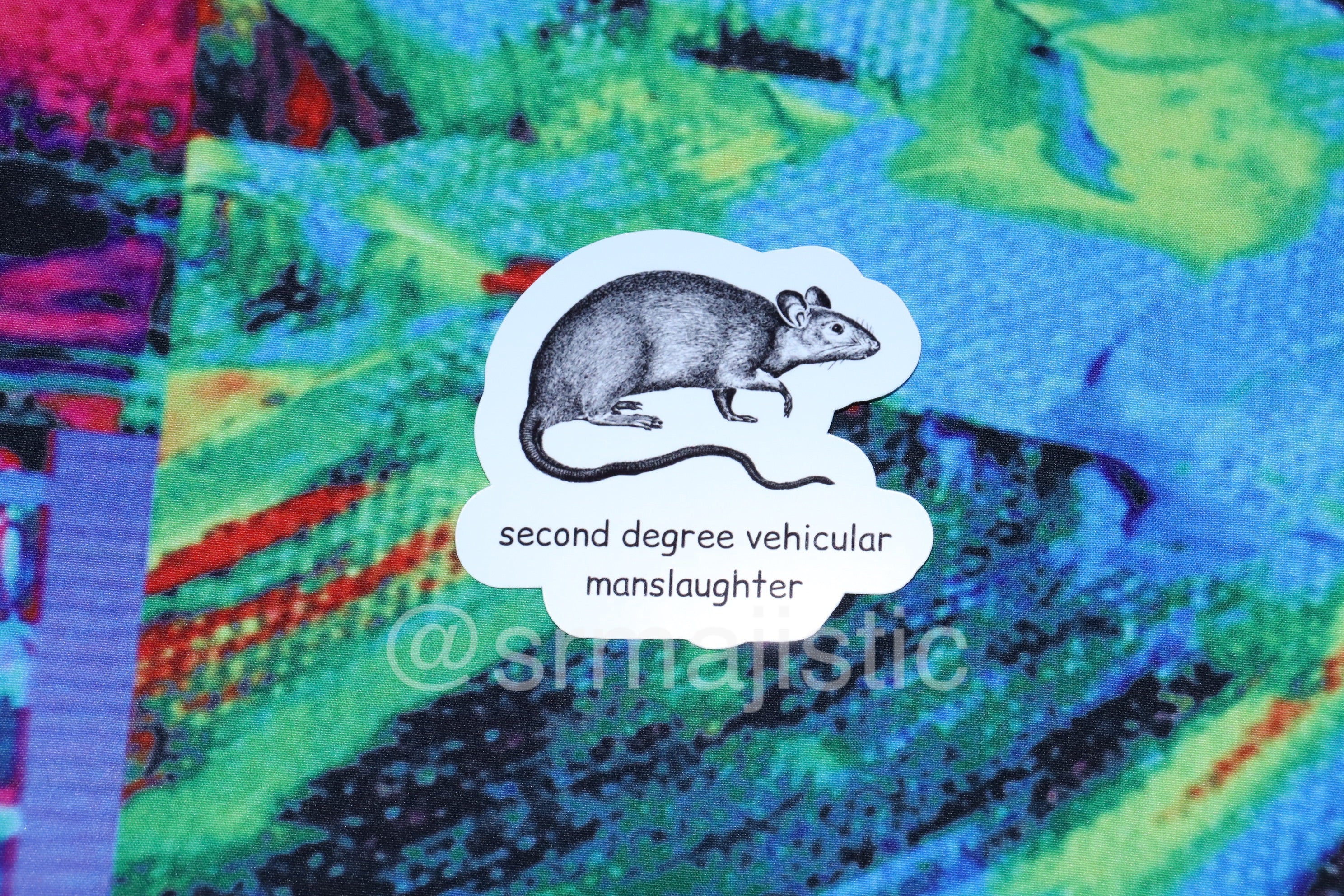 Rat Felony Funny Meme Stickers!