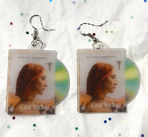 Lady Bird (2017) DVD 2D detailed Handmade Earrings!