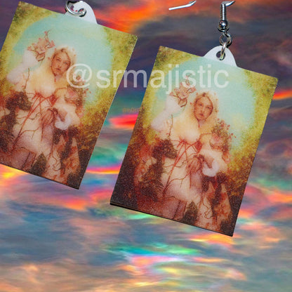 Hunter Schafer Paper Magazine Photoshoot Cute Handmade Earrings!