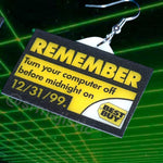 Best Buy Y2K Remember Sticker Handmade Earrings!