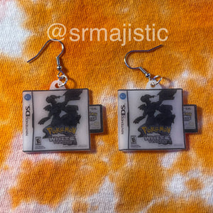 Pokémon Nintendo DS 2D detailed Handmade Earrings!