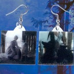 The Witch Barn Scene Split Frame Still Handmade Earrings!
