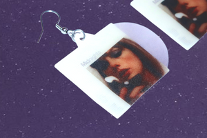 Taylor Swift Midnights Vinyl Album (color variants) Handmade Earrings!