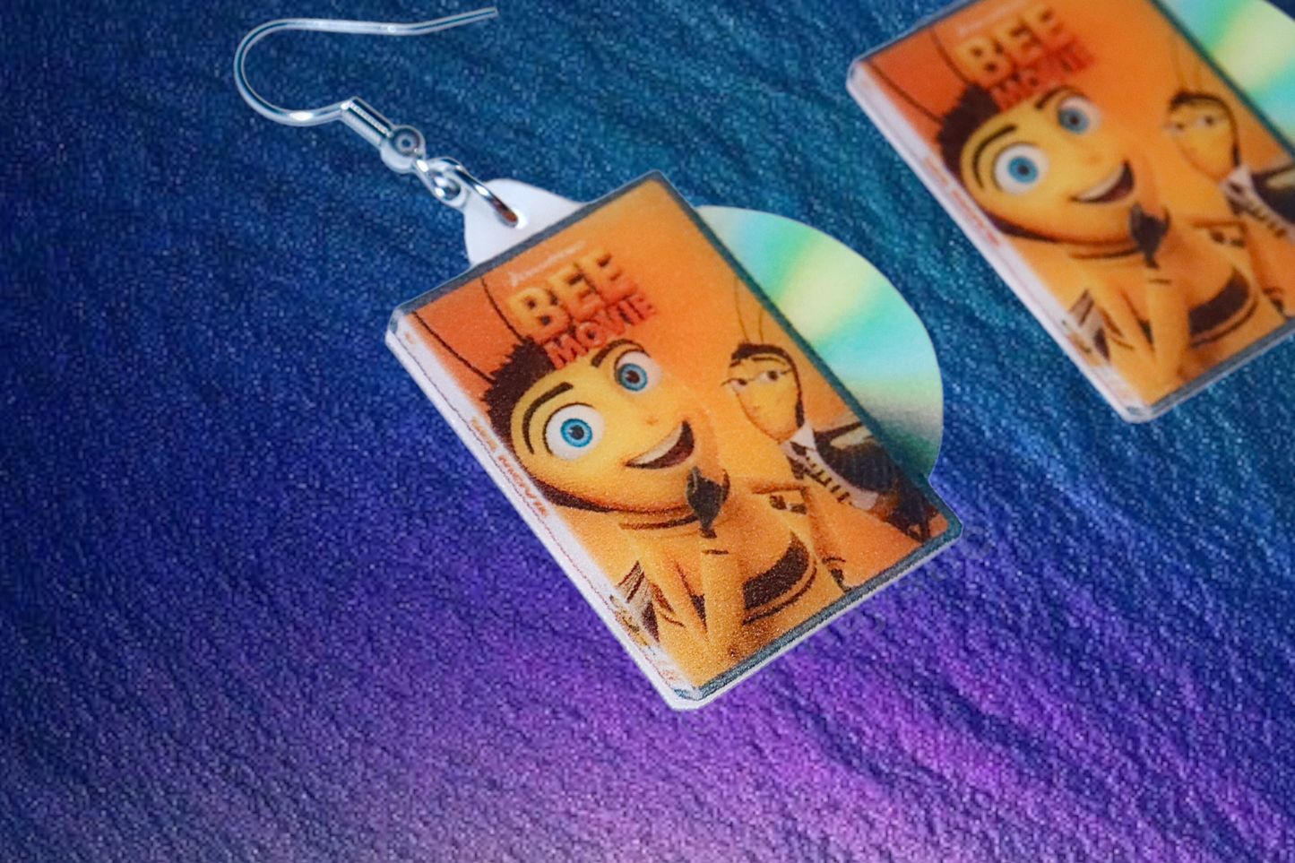 Bee Movie (2007) DVD 2D detailed Handmade Earrings!
