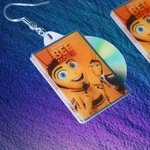 Bee Movie (2007) DVD 2D detailed Handmade Earrings!