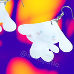 Build a Bear Sanrio Cinnamoroll Cute Kawaii Handmade Earrings!
