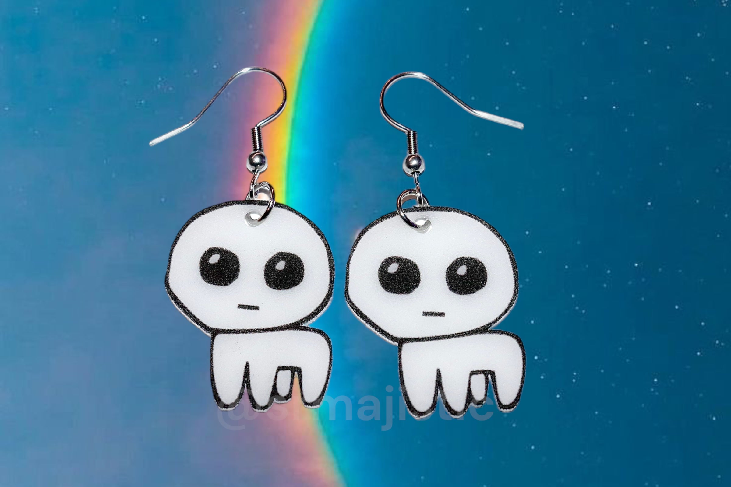 TBH Autistic Creature Meme Funny Handmade Earrings!