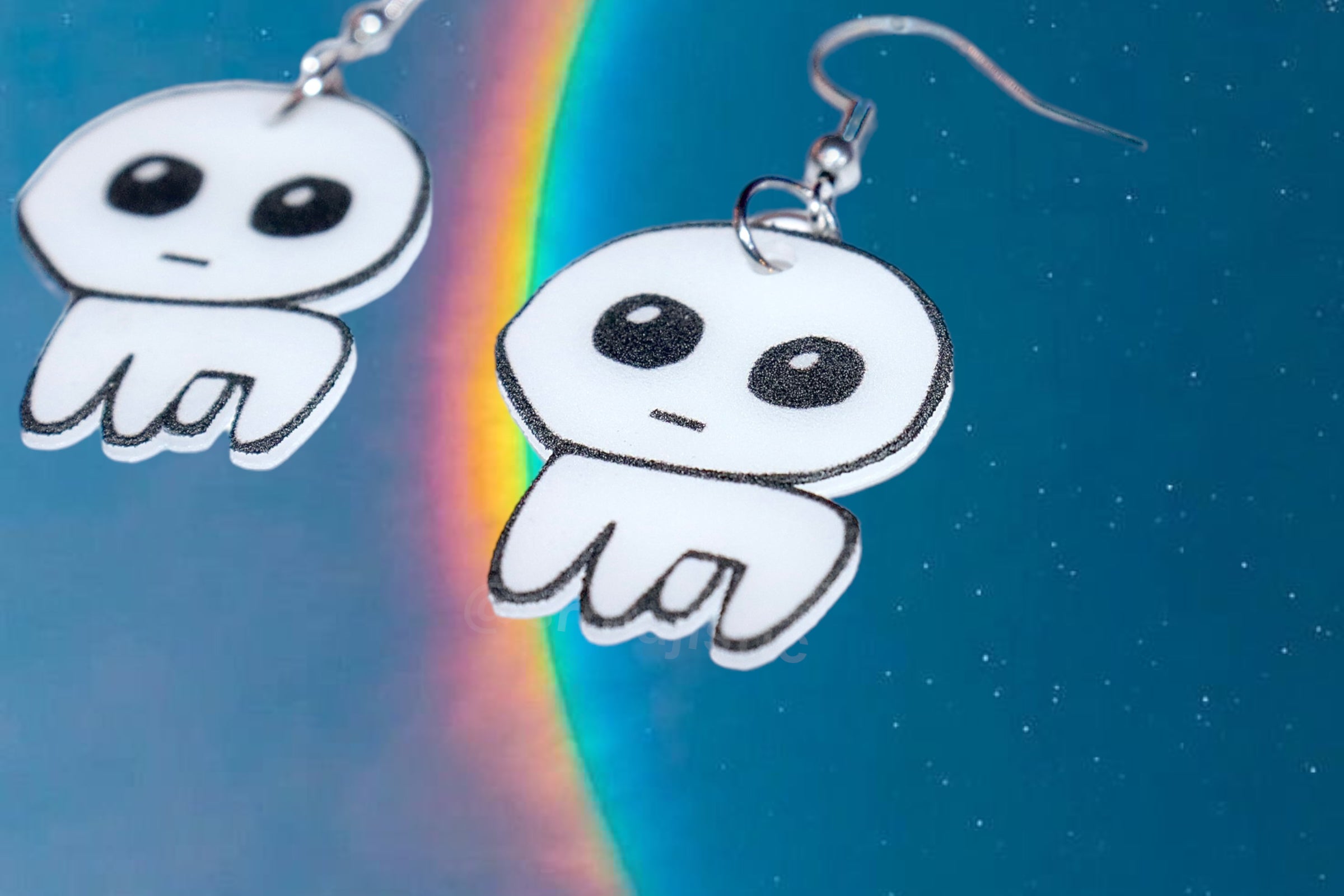 TBH Autistic Creature Meme Funny Handmade Earrings!