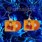 Rage Against the Machine Evil Empire Vinyl Album Handmade Earrings!