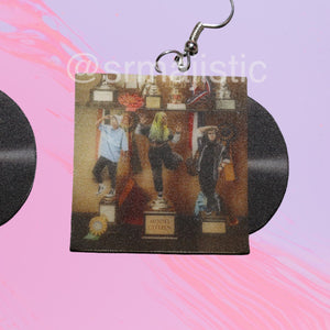 Meet Me at the Altar Model Citizen Vinyl EP Album Handmade Earrings!
