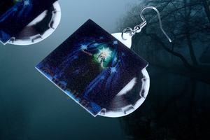 Mothica Nocturnal Vinyl Album Handmade Earrings!