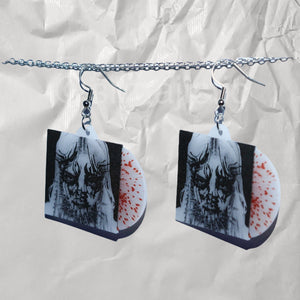 Poppy I Disagree Vinyl Album Handmade Earrings!