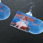 Slayyyter Troubled Paradise Vinyl Handmade Earrings!