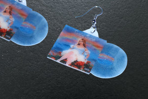 Slayyyter Troubled Paradise Vinyl Handmade Earrings!