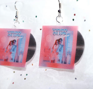 Video Club Euphories Vinyl Album Handmade Earrings!
