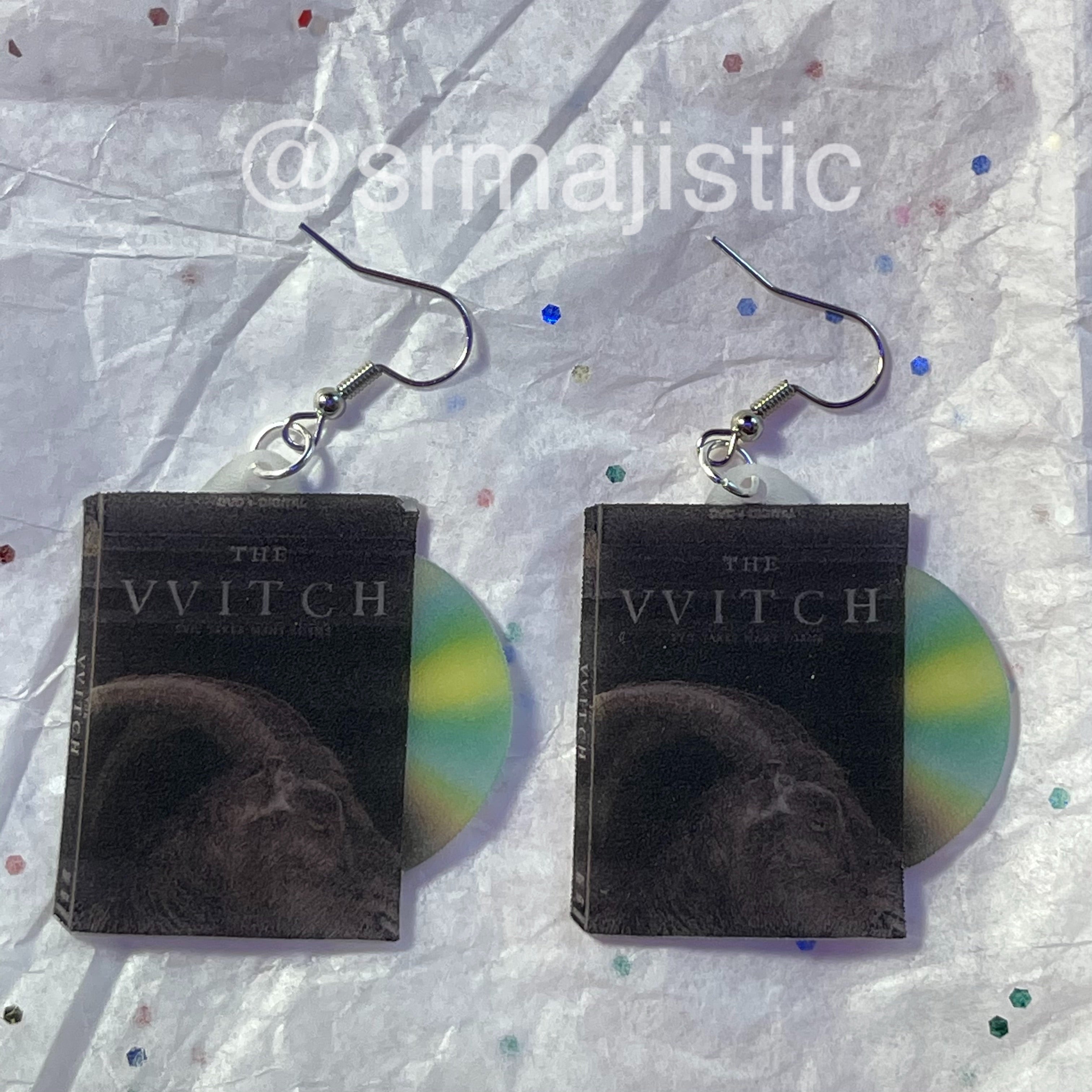 The Witch (vvitch) (2015) DVD 2D detailed Handmade Earrings!