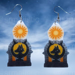 Dark Goth Creature Handmade Earrings (collaboration with @saltnox)