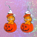 Garfield Character Collection of Cute Detailed Handmade Earrings!