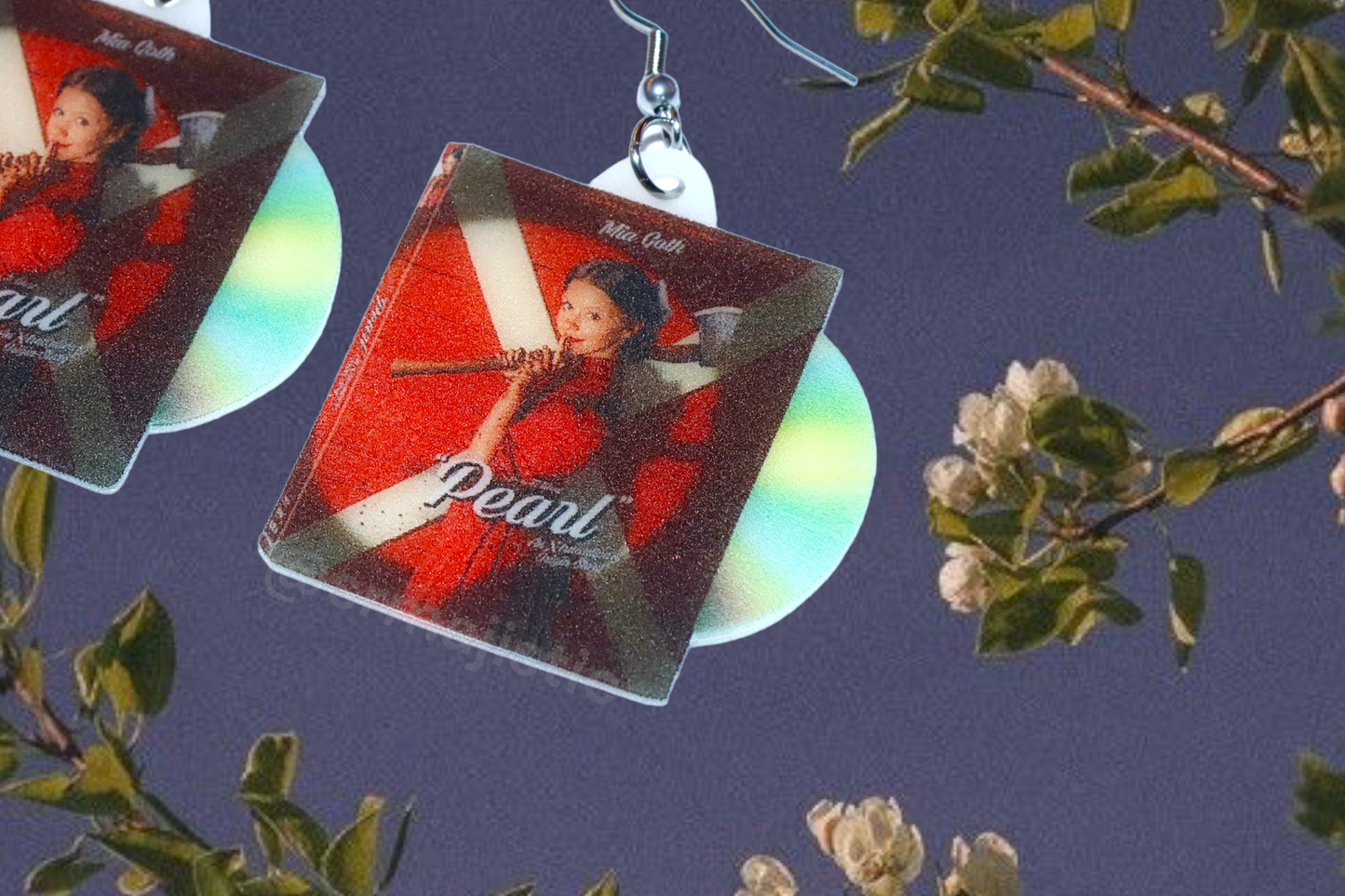 Pearl (2022) DVD 2D detailed Handmade Earrings!
