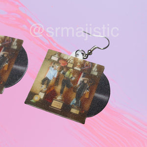 Meet Me at the Altar Model Citizen Vinyl EP Album Handmade Earrings!