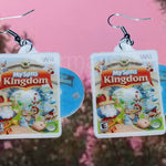 My Sims Kingdom Wii Game 2D detailed Handmade Earrings!