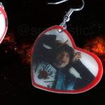 Stranger Things Eddie Munson Character Handmade Earrings!