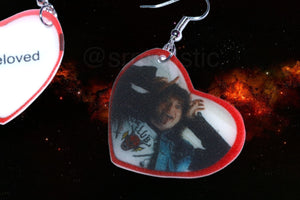 Stranger Things Eddie Munson Character Handmade Earrings!