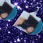 Mom Jeans Best Buds Vinyl Handmade Earrings!
