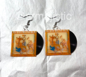 Glass Animals How to Be a Human Being Vinyl Album Handmade Earrings!