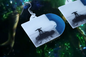 The 1975 Being Funny in a Foreign Language Vinyl Album Handmade Earrings!