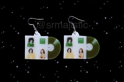 MUNA Self Titled Vinyl Album Handmade Earrings!