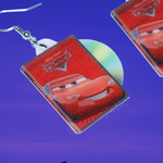 Cars (2006) DVD 2D detailed Handmade Earrings!