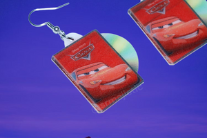 Cars (2006) DVD 2D detailed Handmade Earrings!