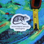 Rat Felony Funny Meme Stickers!