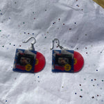 Lauren Sanderson Midwest Kids Can Make it Big Deluxe Vinyl Album Handmade Earrings!