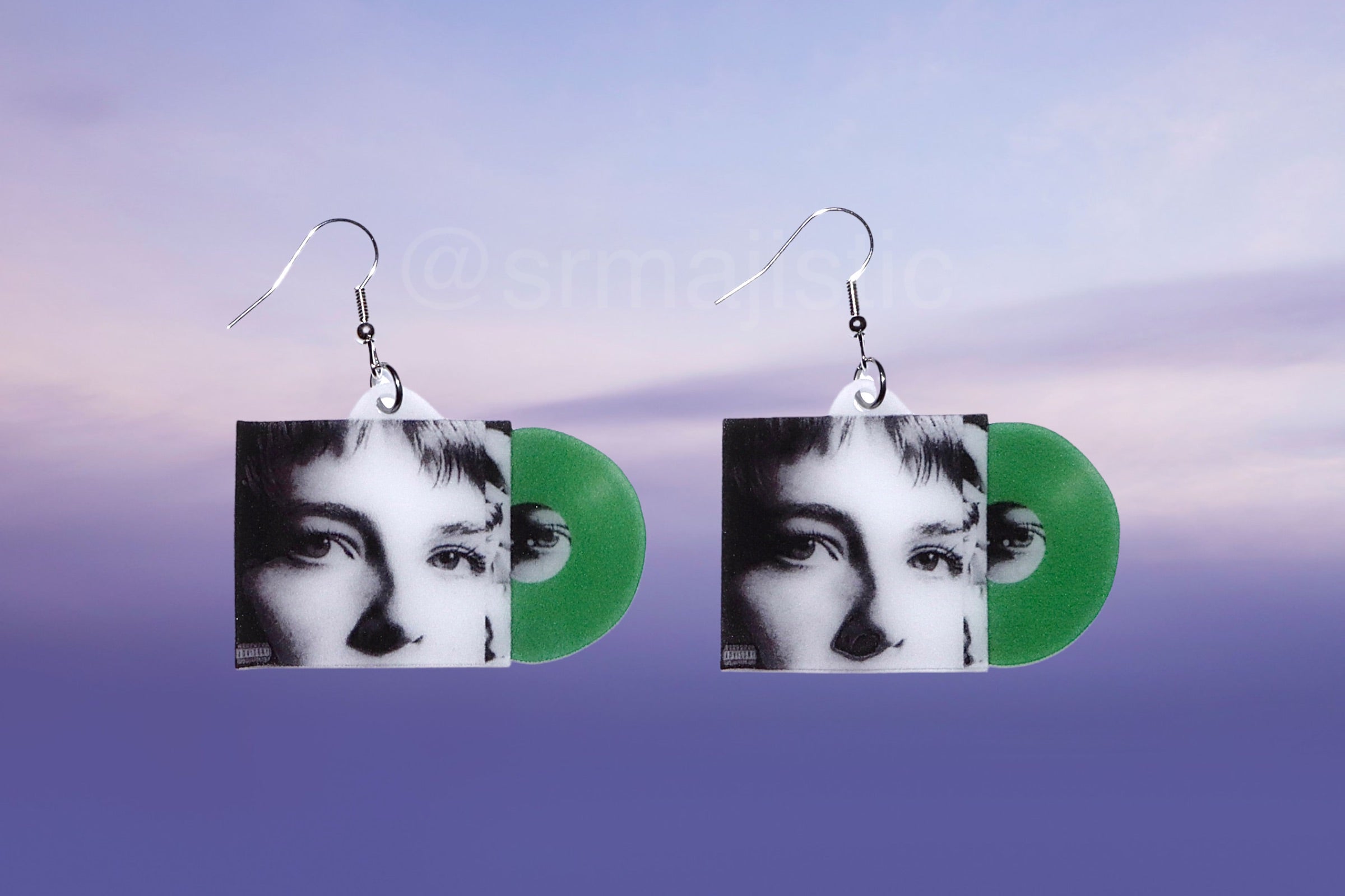 Maggie Rogers Surrender Vinyl Album Handmade Earrings!